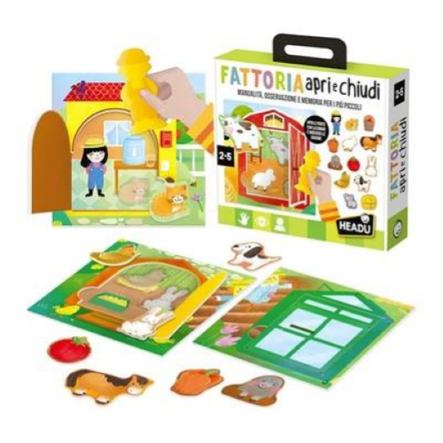 FATTORIA APRI E CHIUDI HEADU - 2-5 ANNI