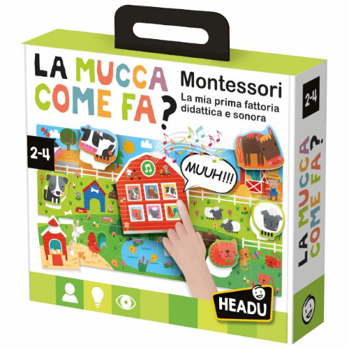 LA MUCCA COME FA? HEADU MONTESSORI - 2-4 ANNI