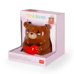 PORTAPENNE IN CERAMICA DESK FRIENDS LEGAMI - TEDDY BEAR 
