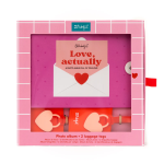 SET ALBUM FOTOGRAFICO DA VIAGGIO + 2 IDENTIFICATORI PER VALIGIA - LOVE, ACTUALLY MR WONDERFUL 