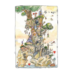 PUZZLE DISEGNATA 1080 PEZZI - LIFE IS MAGIC