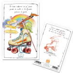 QUADERNO A6 DISEGNATA FOGLIO BIANCO- VA BENE SEMBRARE UN PO' PAZZI QUANDO IN REALTÀ SI STA FACENDO QUALCOSA DI GIUSTO