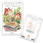 QUADERNO A6 DISEGNATA FOGLIO BIANCO- UN LIBRO SCRITTO BENE HA LO STESSO POTERE DI UNA MACCHINA DEL TEMPO O DI UN RAZZO SPAZIALE..MA CONSUMA MOLTO MENO