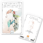 QUADERNO A6 DISEGNATA FOGLIO BIANCO- A VOLTE È PIÙ FACILE AIUTARE CHE ESSERE AIUTATI. L'AMICIZIA SI PERCEPISCE ANCHE DALLA FACILITÀ CON CUI RIUSCIAMO A CHIEDERE AIUTO