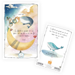 QUADERNO A6 DISEGNATA FOGLIO BIANCO- LA FELICITÀ È QUANDO CIÒ CHE PENSI, CIÒ CHE DICI E CIÒ CHE FAI SONO IN ARMONIA