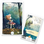 QUADERNO A6 DISEGNATA FOGLIO BIANCO- VOI VEDETE IL BUIO, IO PREFERISCO CONTEMPLARE LE STELLE. OGNUNO HA IL SUO MODO DI GUARDARE LA NOTTE