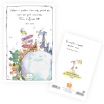 QUADERNO A6 DISEGNATA FOGLIO BIANCO- CONTINUA A PIANTARE I TUOI SEMI, PERCHÈ NON SAPRAI MAI QUALI CRESCERANNO. FORSE, LO FARANNO TUTTI