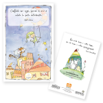 QUADERNO A6 DISEGNATA FOGLIO BIANCO- CONFIDATE NEI SOGNI,PERCHÈ IN ESSI È CELATA LA PORTA DELL'ETERNITÀ