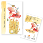 QUADERNO A6 DISEGNATA FOGLIO BIANCO- L'AMORE SEMPLIFICA TUTTE LE COSE