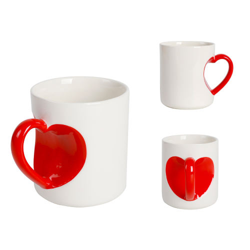TAZZA IN CERAMICA FOLLOW YOUR HEART ITOTAL