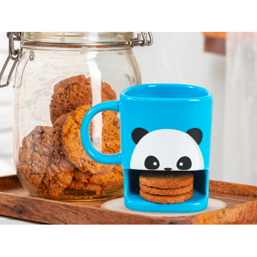 TAZZA IN CERAMICA ITOTAL- COOKIES POCKET- CAT PANDA