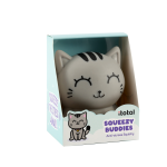 SQUEEZY BUDDIES ITOTAL- ANTI STRESS SQUISHY- GATTO GRIGIO
