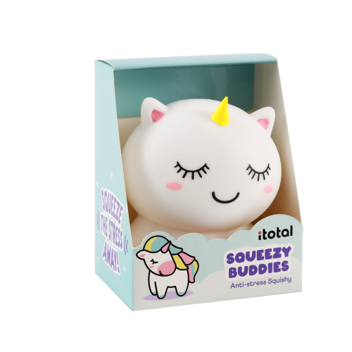 SQUEEZY BUDDIES ITOTAL- ANTI STRESS SQUISHY- UNICORNO