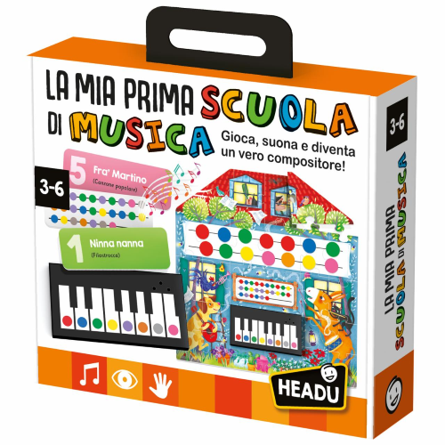 LA MIA PRIMA SCUOLA DI MUSICA HEADU - 3-6 ANNI