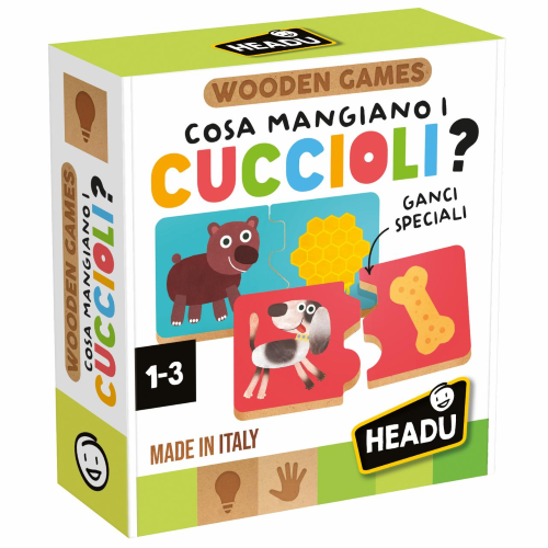 COSA MANGIANO I CUCCIOLI?  HEADU 1-3 ANNI