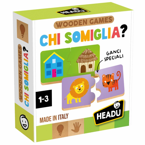 CHI SOMIGLIA?  HEADU 1-3 ANNI