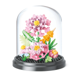 MINI BRICK GARDEN LEBEZ CON TECA - FIORI E INSETTI - CAMELIA