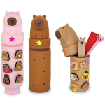 ASTUCCIO BUSTINA ESTENSIBILE IN SILICONE  6X22-25,5 CON PINS REMOVIBILI BE-CAPPY! LEBEZ