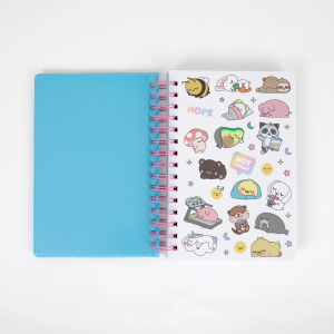 QUADERNO A5 MR.WONDERFUL CON SQUISHY - LAZY LONTRA 