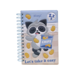QUADERNO A5 MR.WONDERFUL CON SQUISHY - LAZY PROCIONE