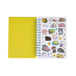 QUADERNO A5 MR.WONDERFUL CON SQUISHY - LAZY PROCIONE
