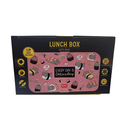 CONTENITORE PORTA PRANZO LEGAMI LUNCH BOX 1200 ML - SUSHICAT