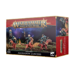 KIT MINIATURE WARHAMMER AGE OF SIGMAR - SERAPHON - LANCIERI SU AGGRADONTE