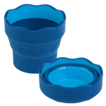 SCODELLINO PER ACQUA RICHIUDIBILE FABER-CASTELL - CLIC&GO BLU