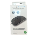 MOUSE USB TIPO A OTTICO 800 DPICON FILO MOJOBURST - NERO
