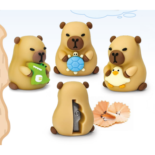 TEMPERINO CAPIBARA LEBEZ BE CAPPY! - 3 SOGGETTI