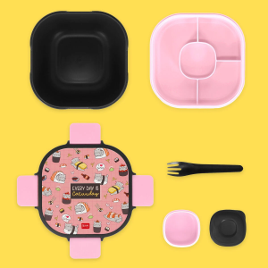 CONTENITORE PORTA PRANZO 1700 ML - SUSHI CAT - LUNCH BOX
