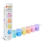 SET 6 COLORI A TEMPERA PRIMO IN VASETTI RIUTILIZZABILI - COLORI SPECIALI 