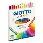 SCATOLA DA 24 PASTELLI A OLIO GIOTTO MAXI