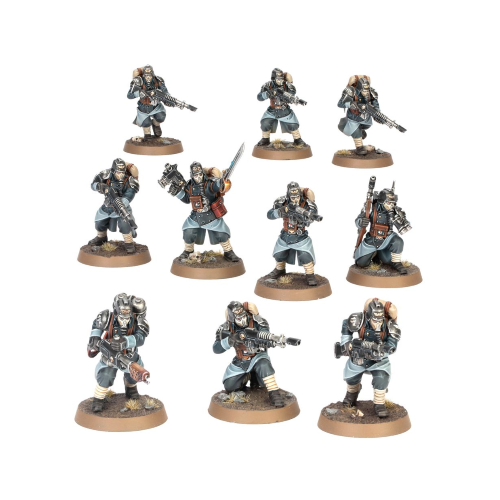 KIT MINIATURE WARHAMMER 40,000 - ASTRA MILITARIUM - DEATH KORPS OF KRIEG (Squadroni della Morte di Krieg)