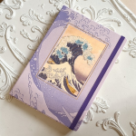NOTEBOOK A RIGHE ORIGAMO - ARTISTS COLLECTION - HOKUSAI - THE GREAT WAVE