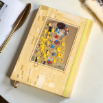 NOTEBOOK A RIGHE ORIGAMO - ARTISTS COLLECTION - KLIMT - THE KISS