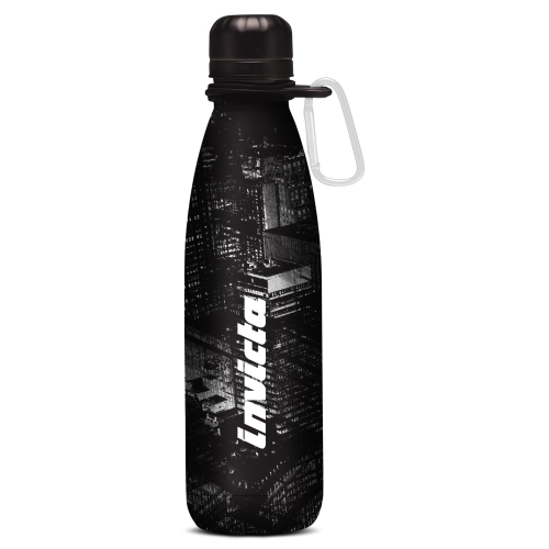 BORRACCIA TERMICA 500ML FANTASY INVICTA - CITY FONDO NERO