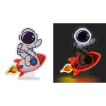 LAMPADA NEON SAGOMATA DA TAVOLO - ASTRONAUTA RAZZO