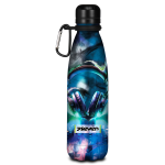 BORRACCIA IN ACCIAIO INOX SEVEN DA 0,5 L - CUFFIE MULTICOLOR