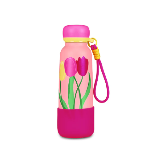 BORRACCIA CON LACCETTO CHILL&REFILL CARTOMANIA - FIORI