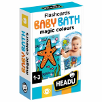 FLASHCARDS BABY BATH MAGIC COLOUR HEADU - 1-3 ANNI