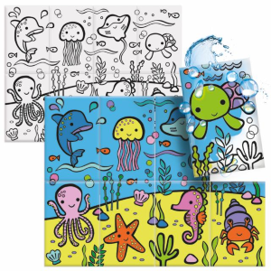 FLASHCARDS BABY BATH MAGIC COLOUR HEADU - 1-3 ANNI