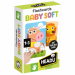FLASHCARDS BABY SOFT HEADU - 1-3 ANNI