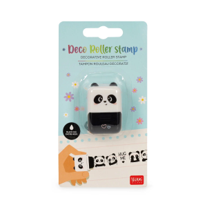 TIMBRO DECORATIVO A RULLO - DECO ROLLER STAMP LEGAMI - PANDA