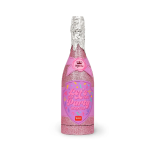 BOTTIGLIA CHAMPAGNE SPARACORIANDOLI LEGAMI - LET'S DET THE PARTY STARTED