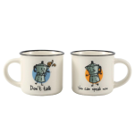 SET DA CAFFÈ I-TOTAL MATCHY DUO - DON'T TALK!