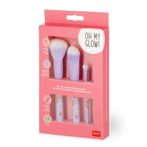 SET DI 4 PENNELLI OH MY GLOW! PER IL TRUCCO LEGAMI - BEE