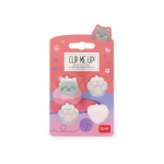 SET DI 4 MINI MOLLETTE PER CAPELLI LEGAMI - CLIP ME UP!