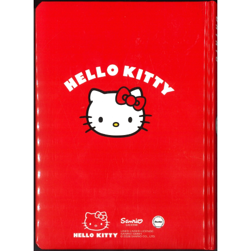 DIARIO DATATO HELLO KITTY 2026/2027 CON COPERTINA IMBOTTITA