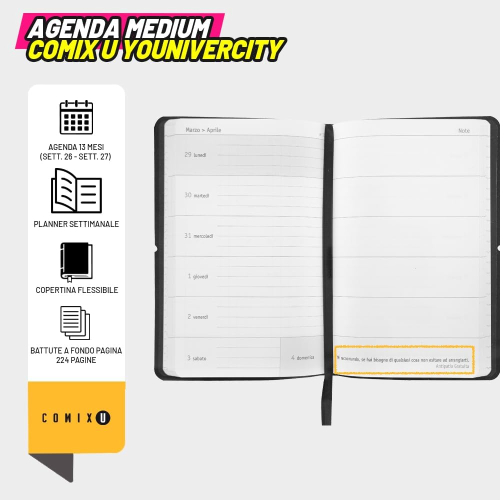 AGENDA COMIX U YOURSELF 2026/2027 
